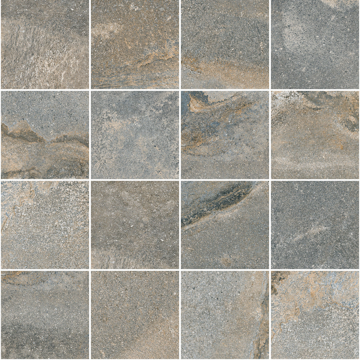 Bali Grafito Mat 15x15 CM Klinker