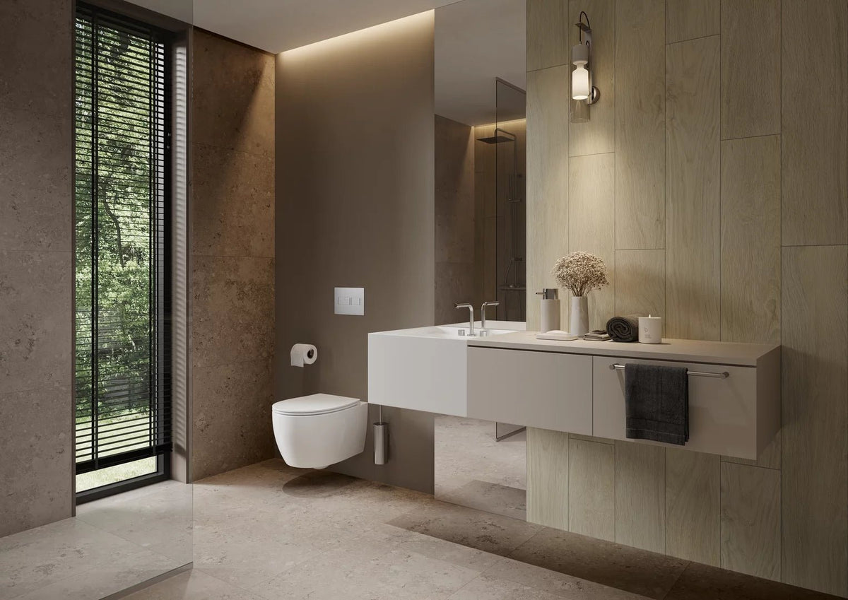 Borgholm Kalksten Taupe Matt Rect. 60x120 CM Klinker - Trendi Kakel - KakelExpress
