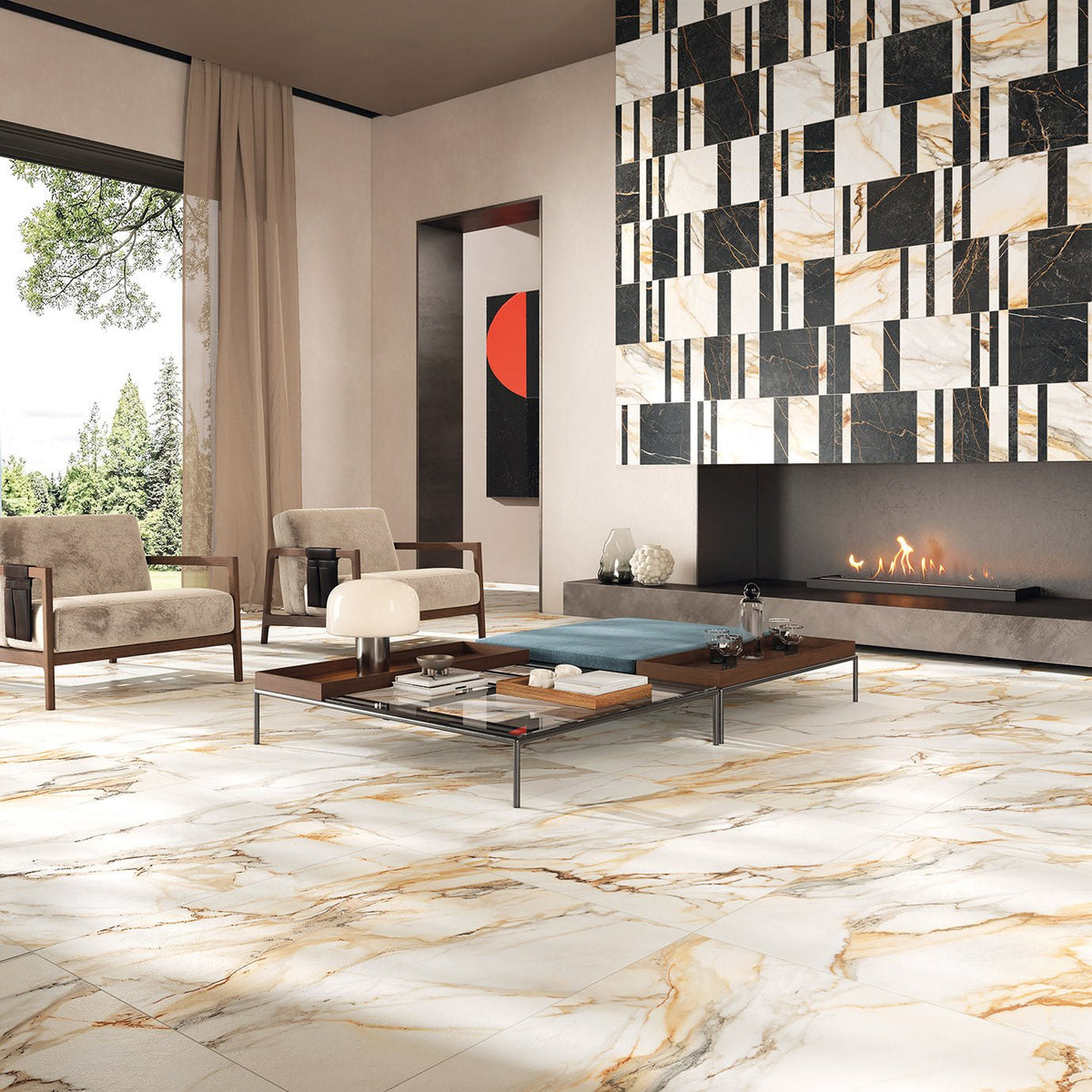 Carlton Gold 30x30 CM Klinker - Trendi Kakel - KakelExpress