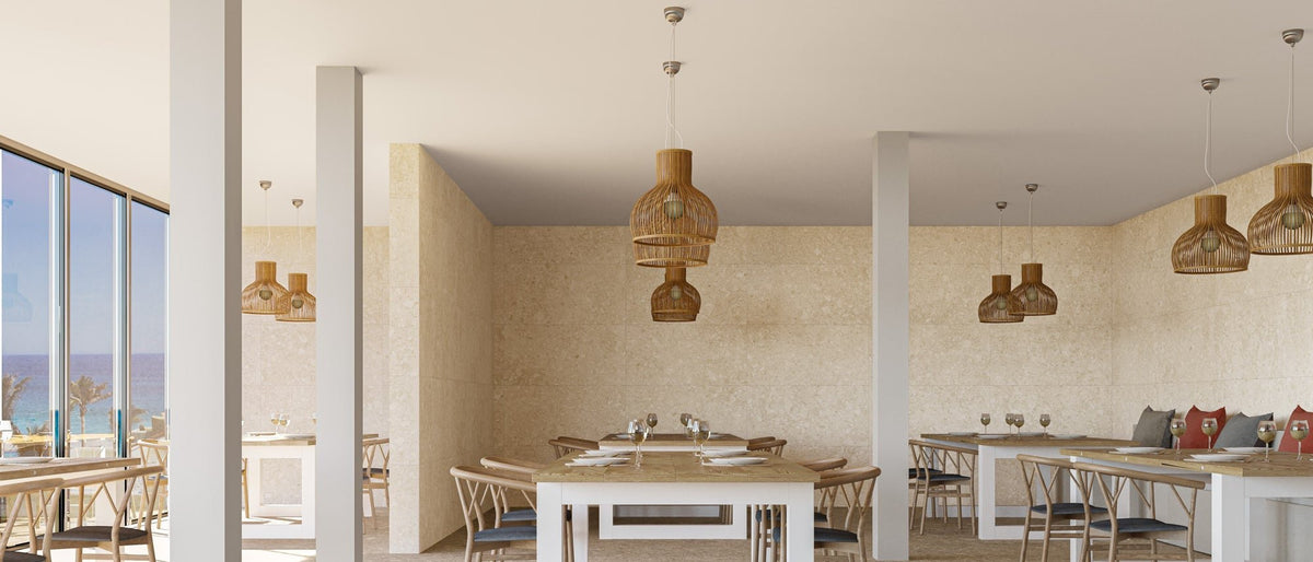 Ceppo Stone Beige 60x60 CM Rect. Matt Klinker - Trendi Kakel - KakelExpress