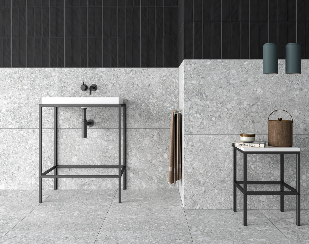 Ceppo Stone Silver 60x60 CM Rect. Matt Klinker - Trendi Kakel - KakelExpress