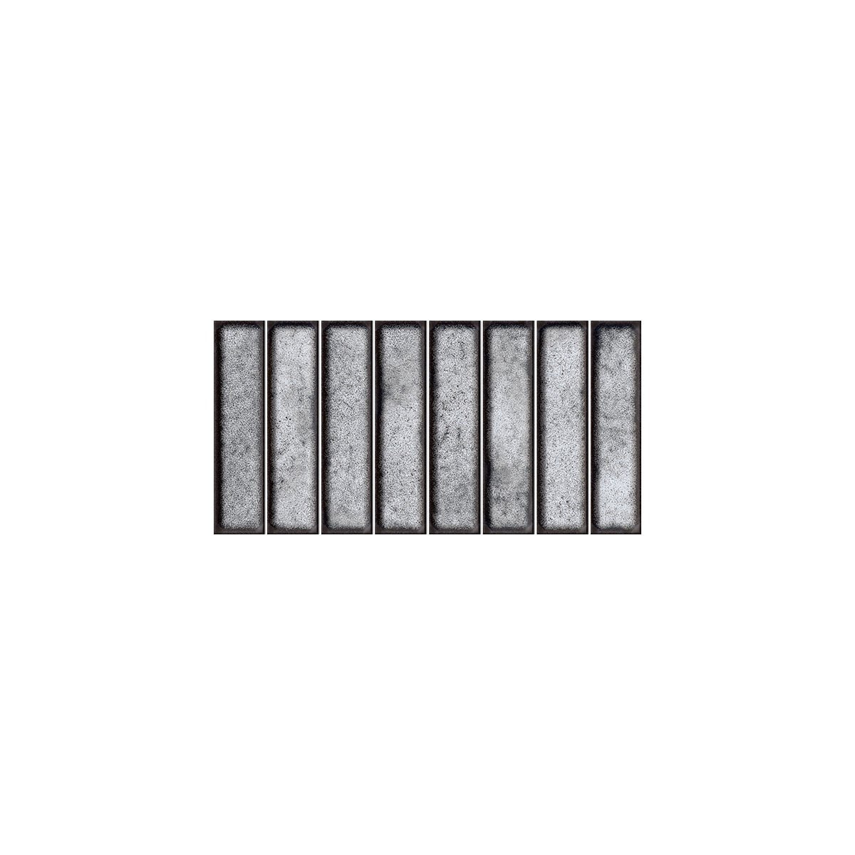 Domino Grå 15x30 CM Kakel - tidlöst - KakelExpress