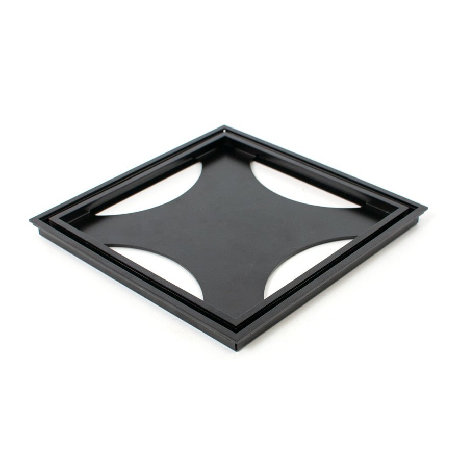Golvbrunnssil Tile In Frame 200 Svart - TEBO - KakelExpress