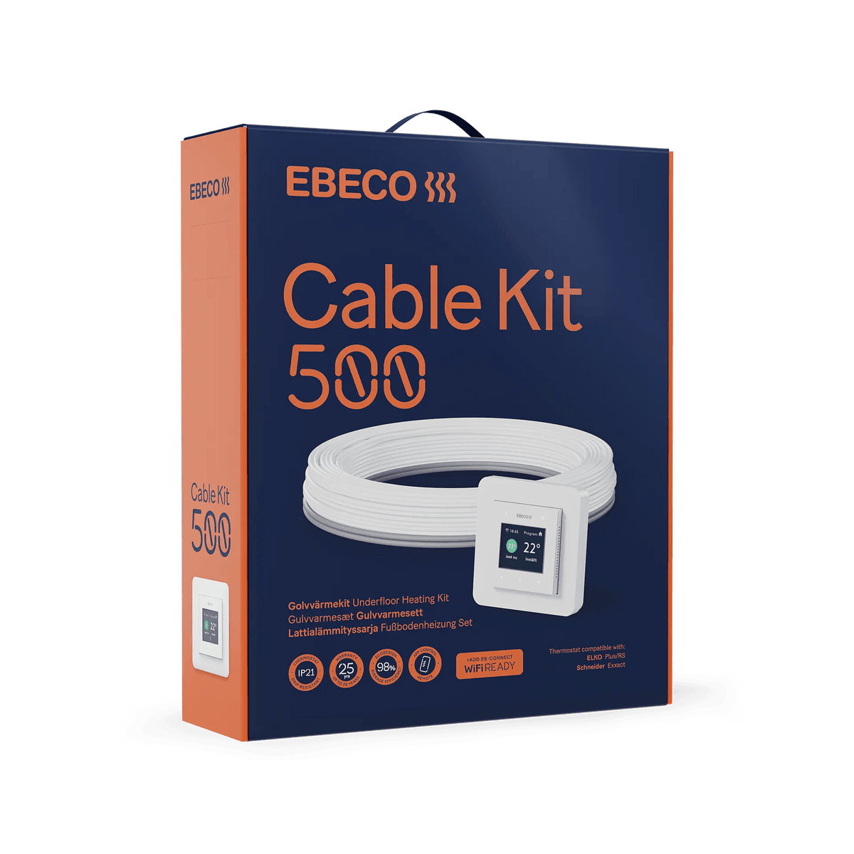Golvvärmekit EBECO Cable kit 500 - EBECO - KakelExpress