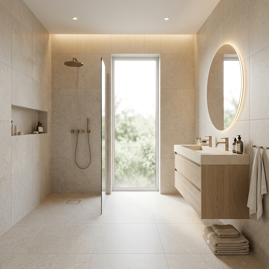 Gotland Kalk Beige Matt Rect. 60x60 CM Klinker - Trendi Kakel - KakelExpress