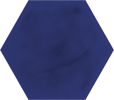 Hexagono Figuli Blue 15x17 CM Klinker - Vives - KakelExpress
