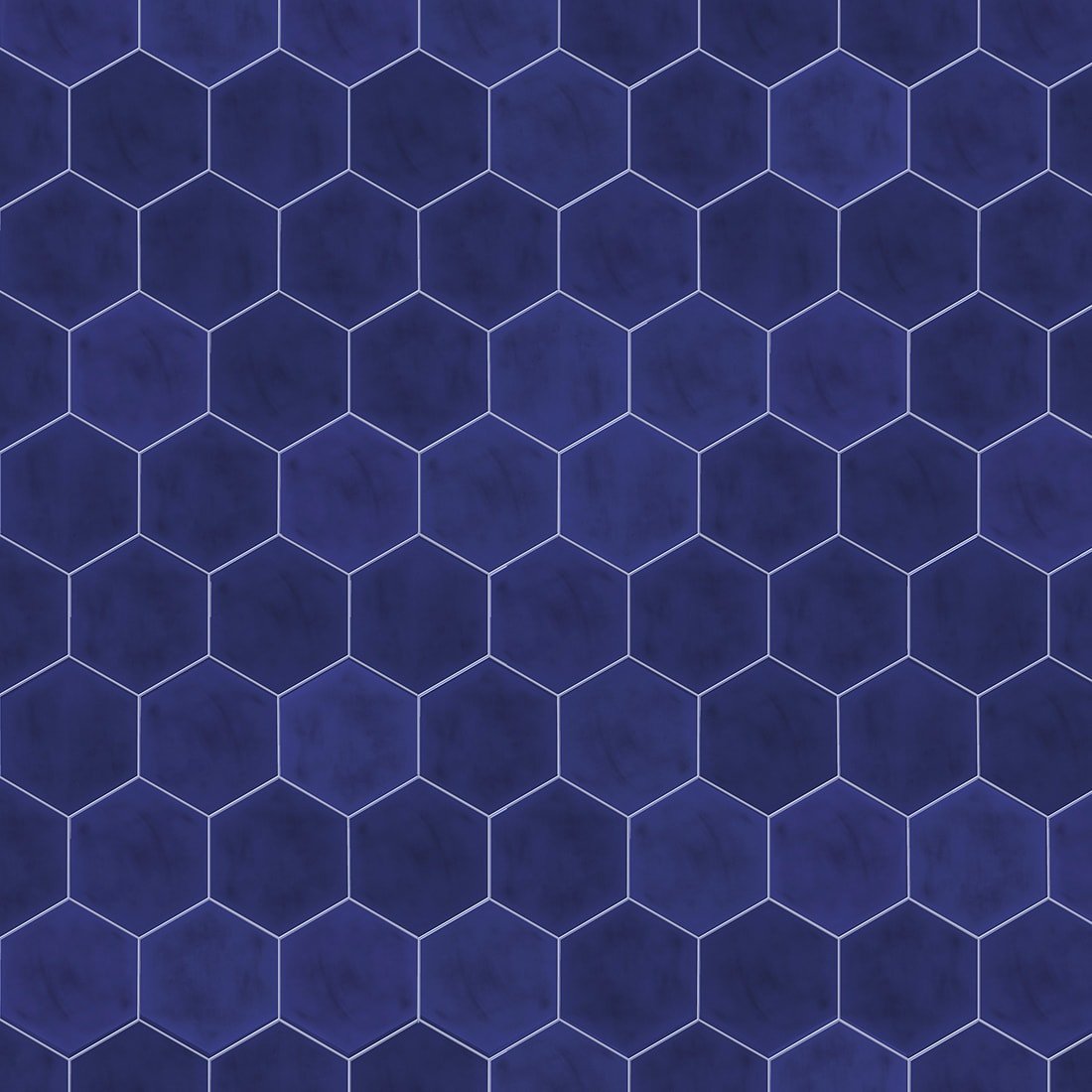 Hexagono Figuli Blue 15x17 CM Klinker - Vives - KakelExpress