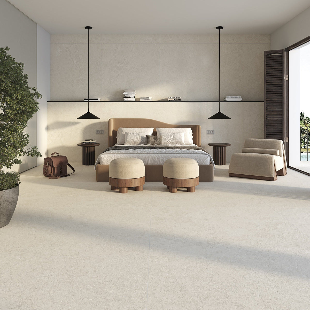 London - R Blanco Matt Rect. 80x80 CM Klinker - Vives - KakelExpress