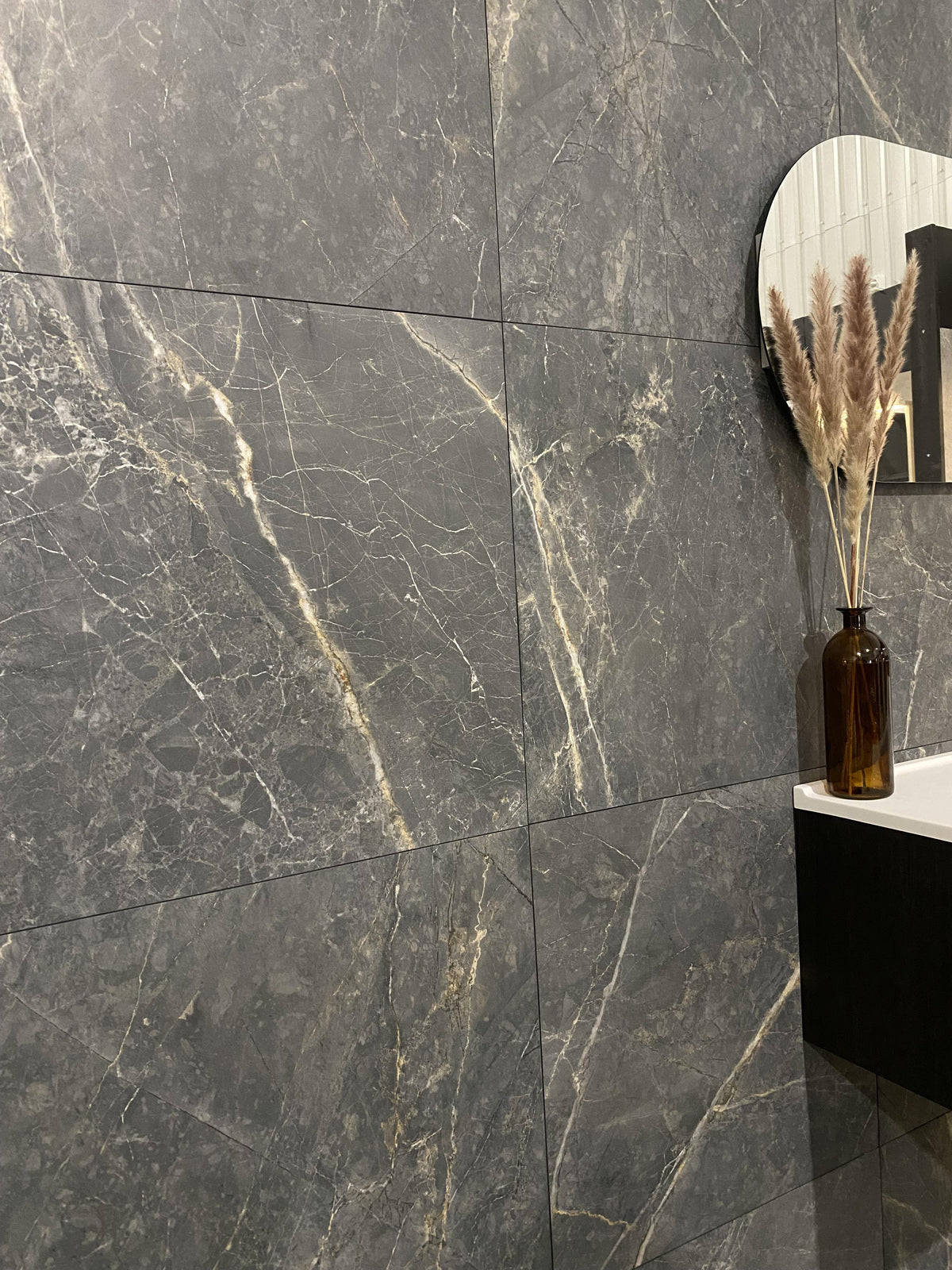 Marblestone Dark Matt Rect. 60x60 CM Klinker - Trendi Kakel - KakelExpress