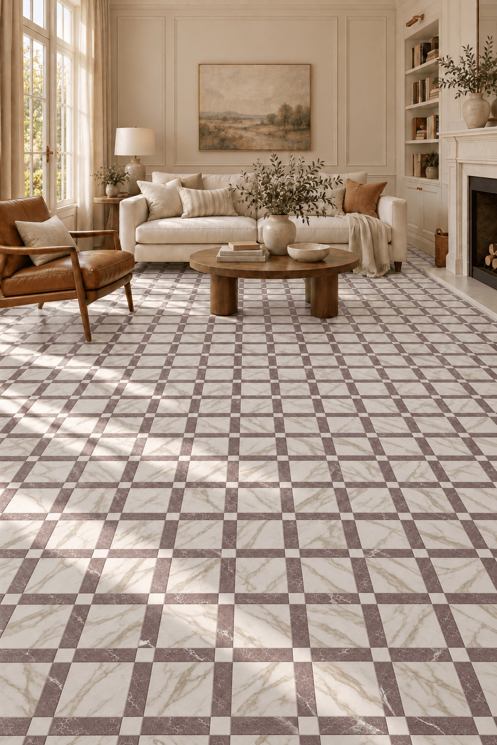Mayfair Burgundy 20x20 CM Klinker - Trendi Kakel - KakelExpress