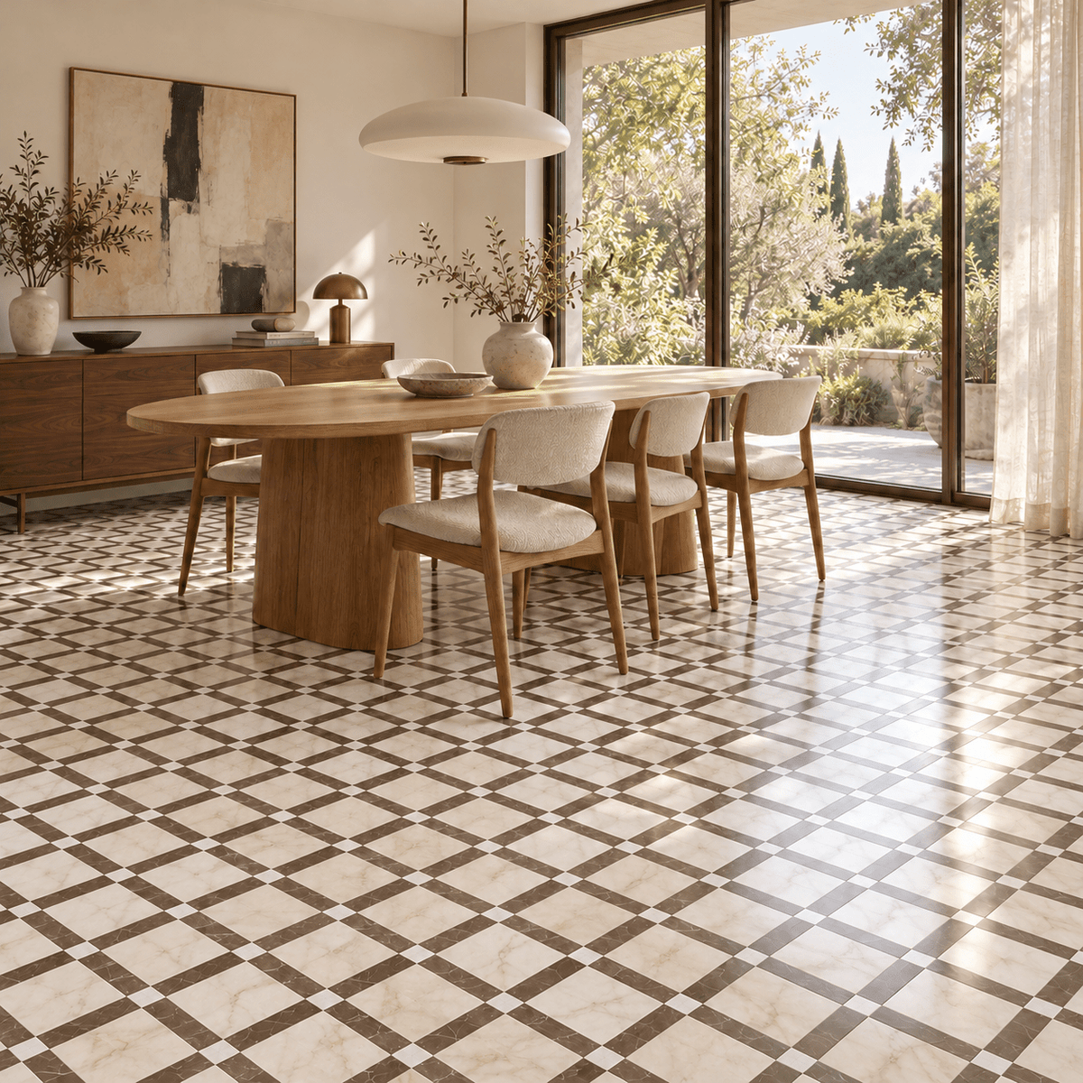 Mayfair Emperador 20x20 CM Klinker - Trendi Kakel - KakelExpress