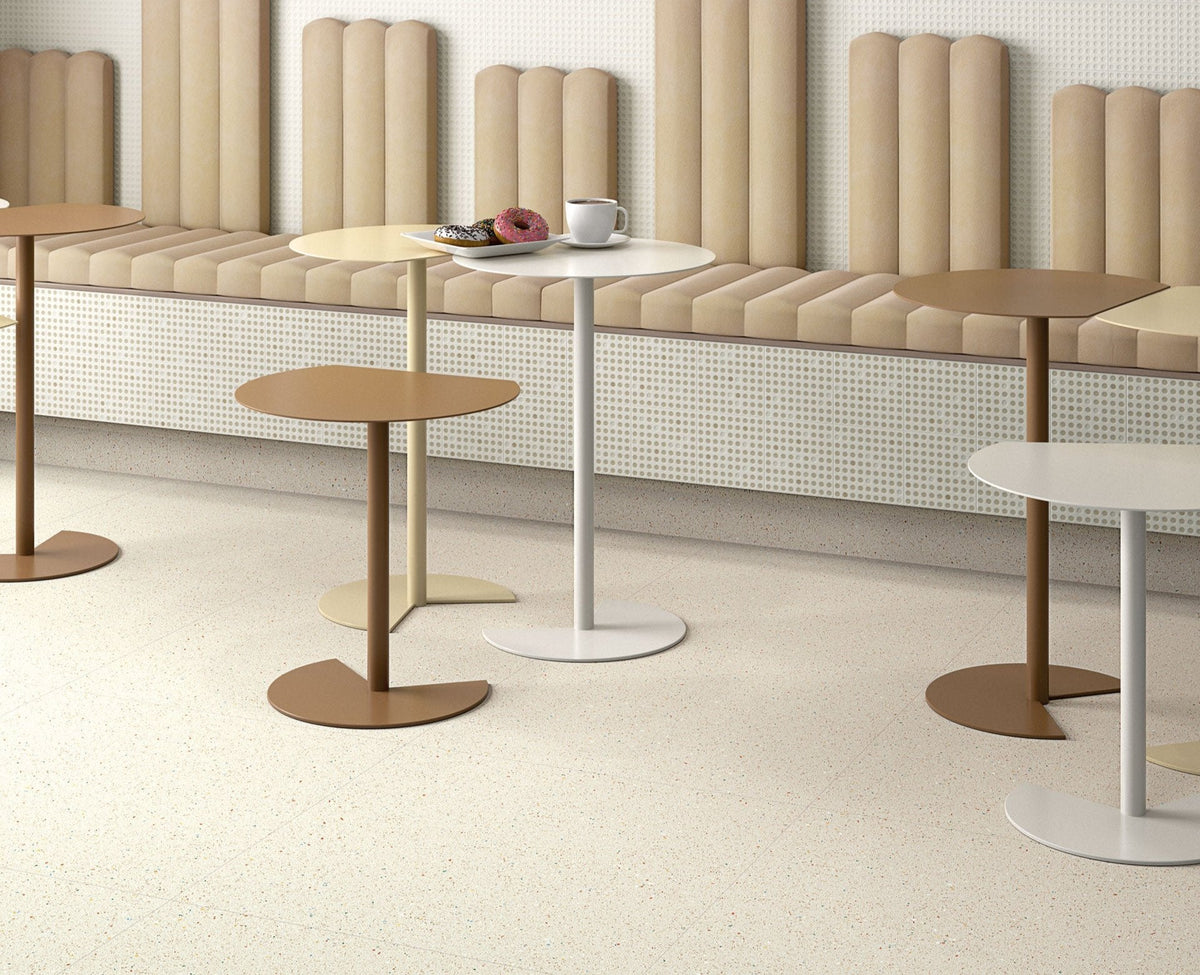Micra Terrazzo Ivory Matt Rect. 60x60 CM Klinker - Trendi Kakel - KakelExpress