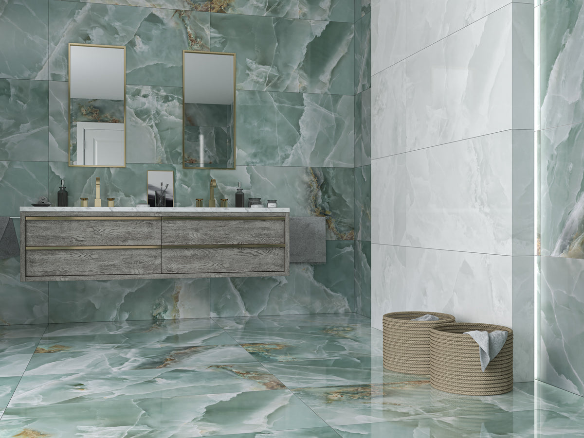 Granada Lux Mint 60x120 cm blank flise