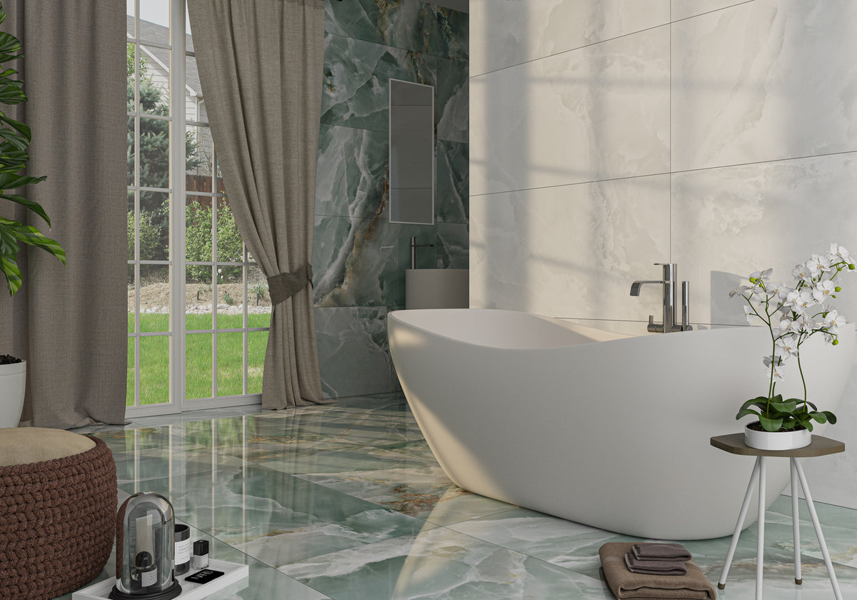 Granada Lux Mint 60x120 cm blank flise