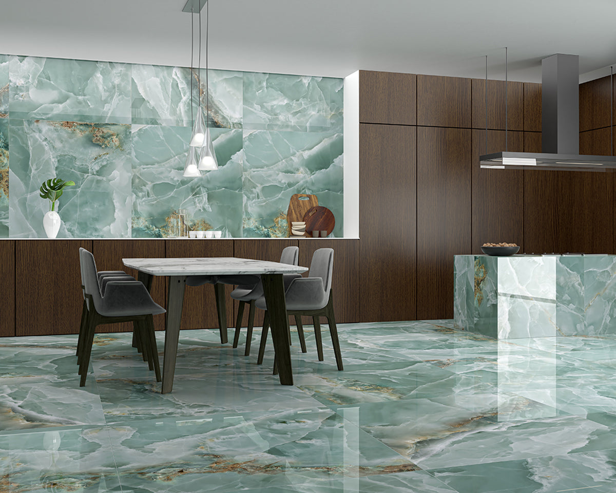 Granada Lux Mint 60x120 cm blank flise