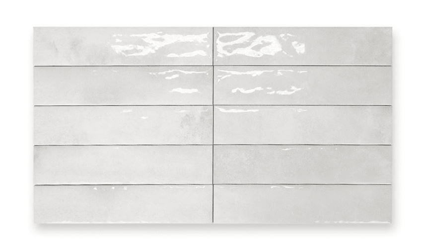 Monaco White Mix 6.5x30 CM Kakel - Trendi Kakel - KakelExpress