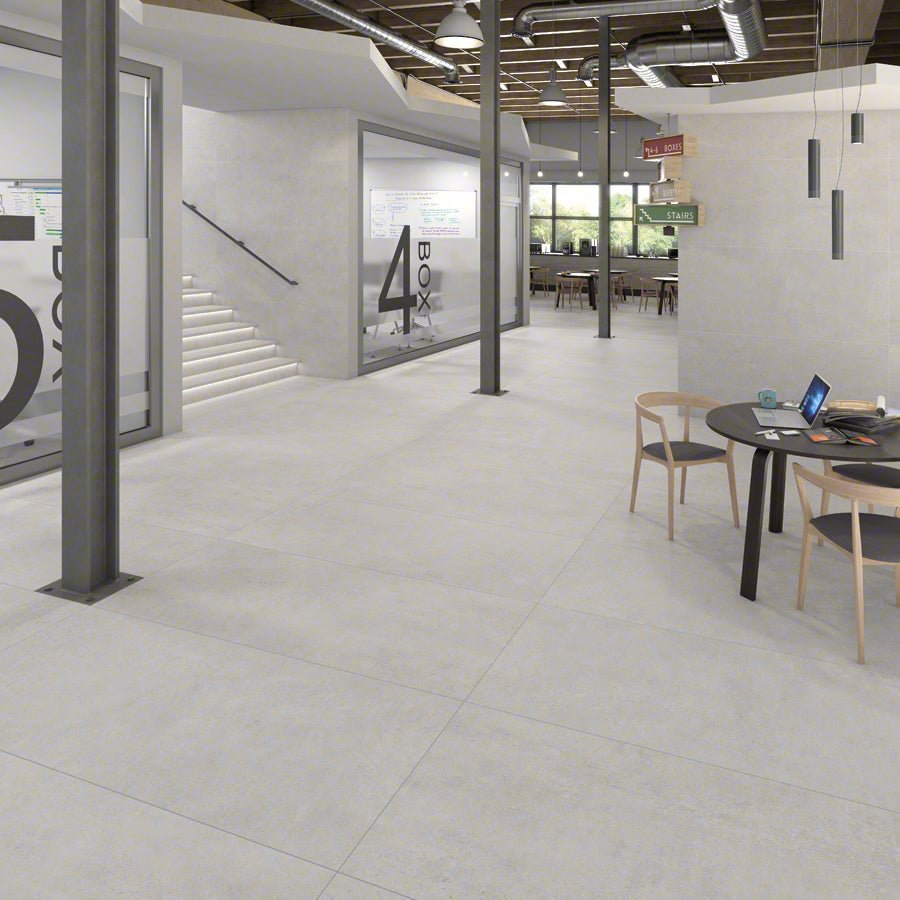 Nassau - R Gris Matt Rect. 80x80 CM Klinker - Vives - KakelExpress