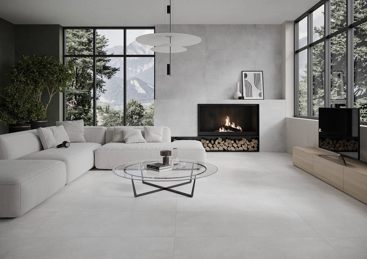Nordic Light Grey 60x60 CM Rect. Matt Klinker - Trendi Kakel - KakelExpress