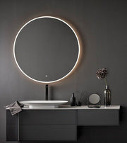 Spegel Store Round LED 1000 Hafa - Hafa - KakelExpress