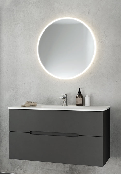Spegel Store Round LED 700 Hafa - Hafa - KakelExpress