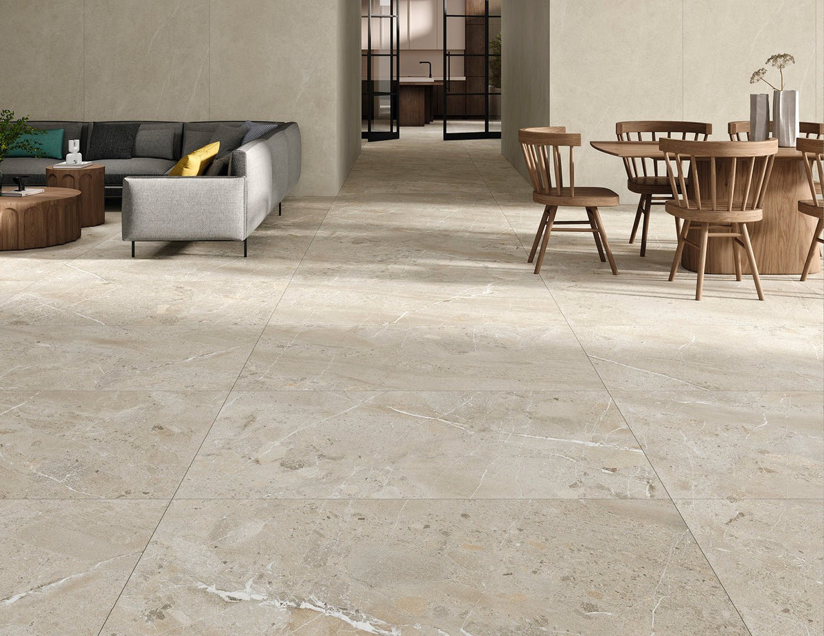 Steninge Beige 60x60 CM Klinker - Trendi Kakel - KakelExpress