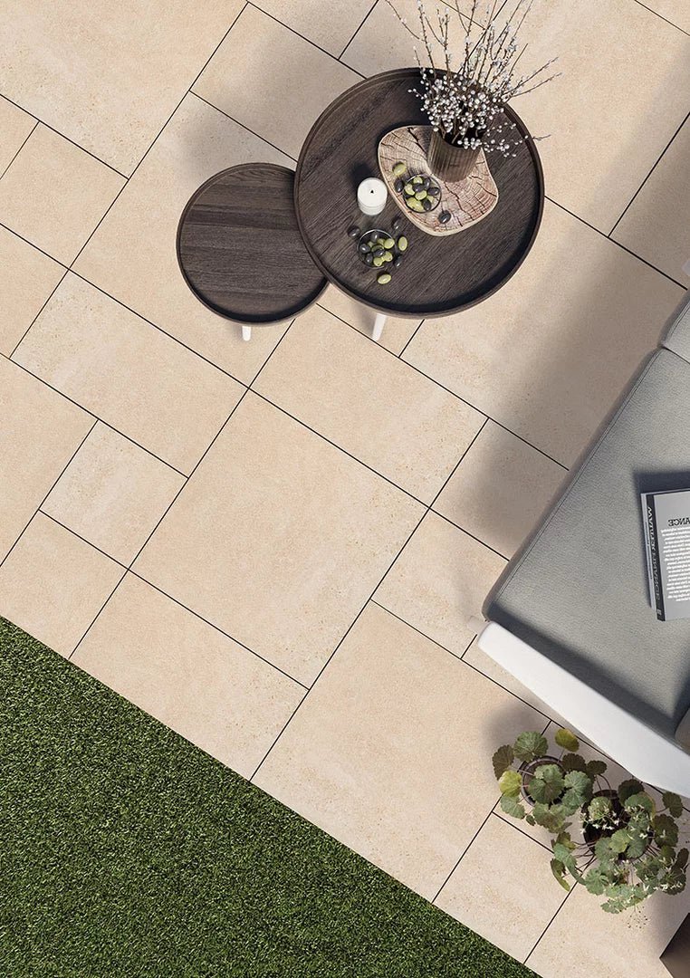 Stone Optimal Beige 60x60 CM Uteklinker (20MM i tjocklek) - Trendi Kakel - KakelExpress