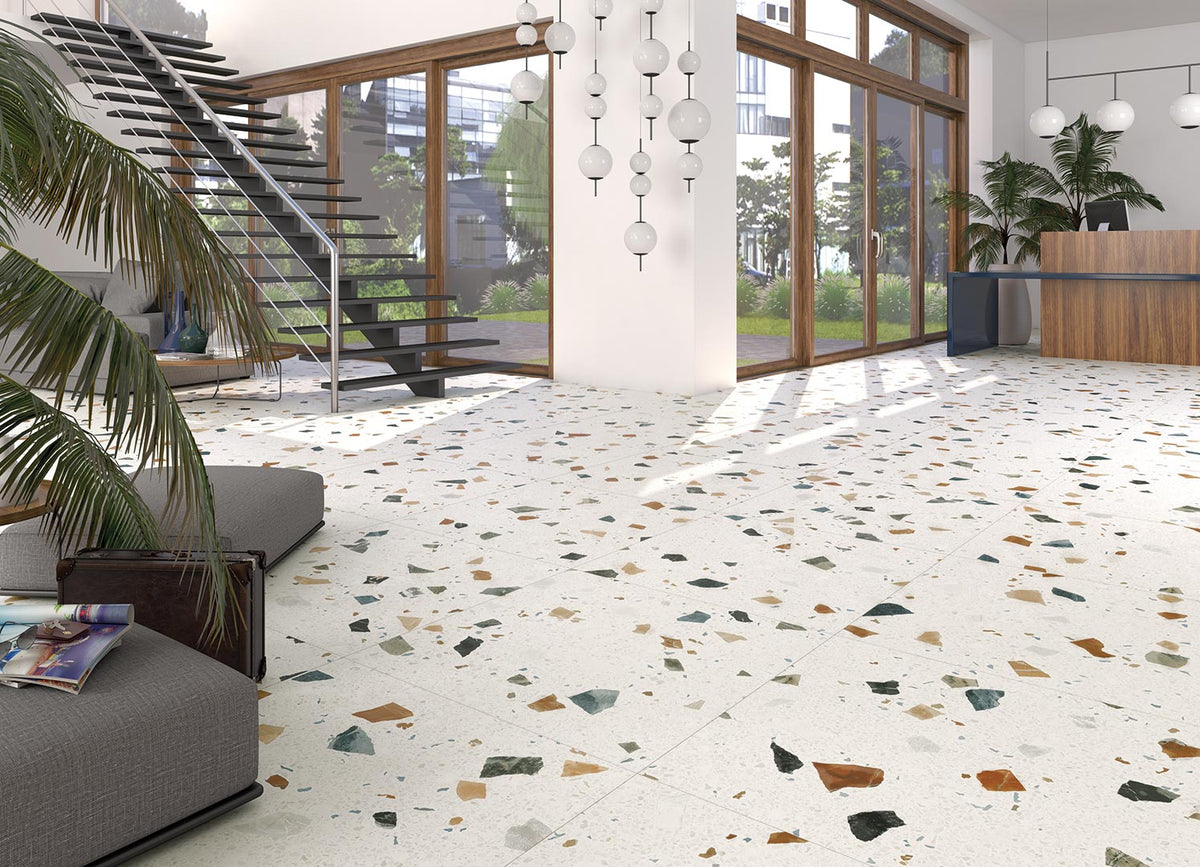 Stracciatella - R Nacar Matt Rect. 80x80 CM Klinker - Trendi Kakel - KakelExpress