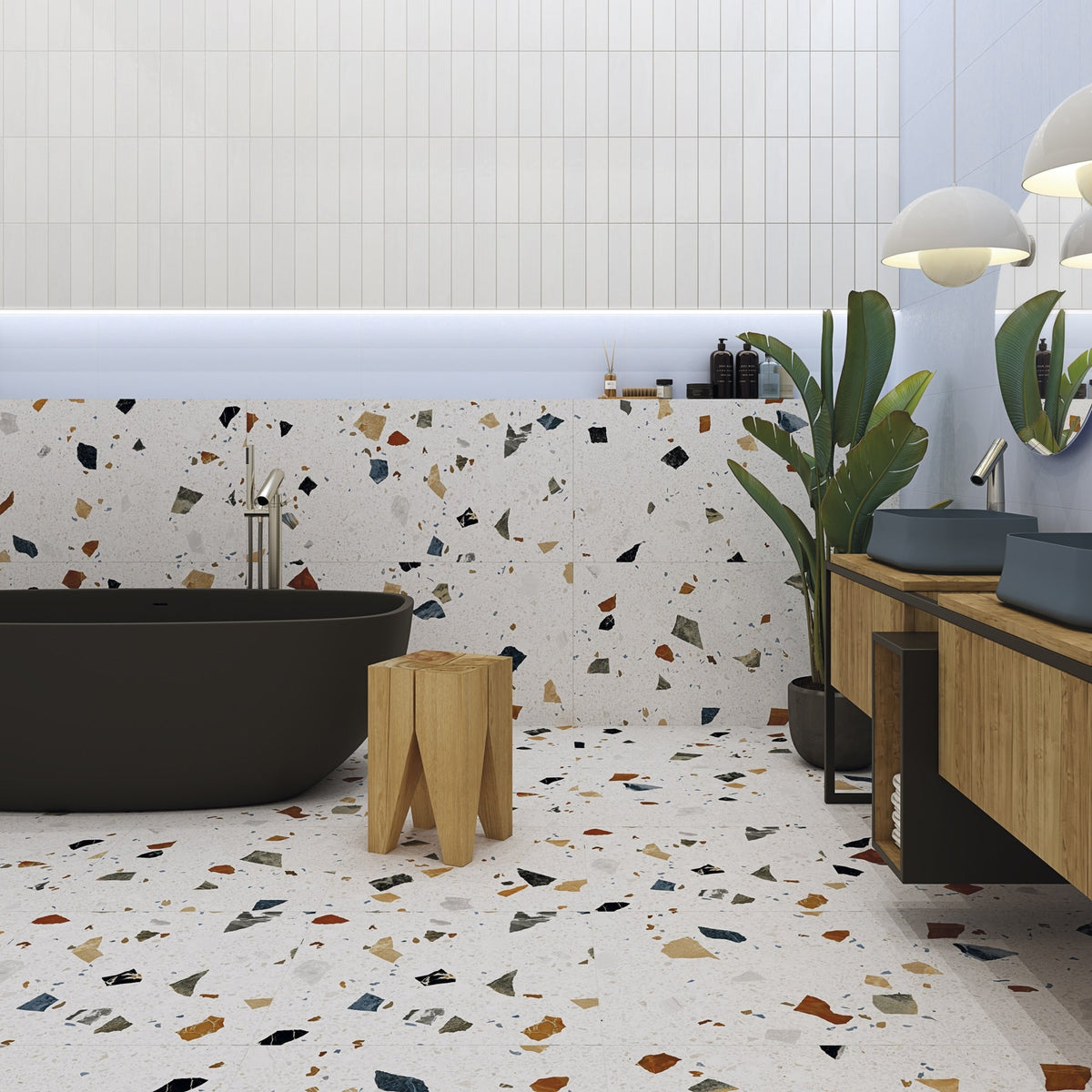 Stracciatella - R Nacar Matt Rect. 80x80 CM Klinker - Trendi Kakel - KakelExpress
