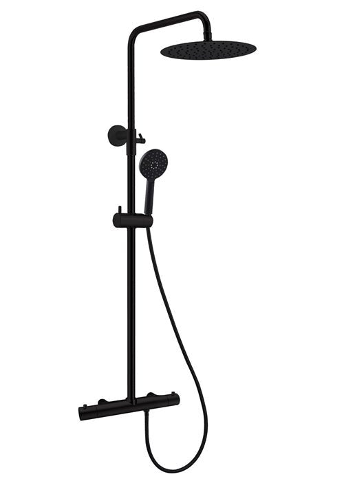 Takdusch Studio Svart CC160 med 300 mm duschhuvud Noro - Noro - KakelExpress