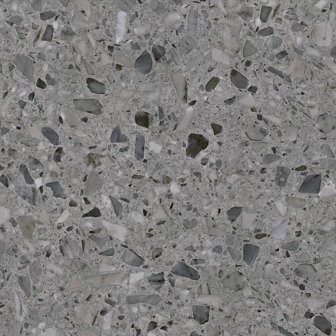 Terrazzo Grafit Matt Rect. 60x60 CM Klinker - Trendi Kakel - KakelExpress