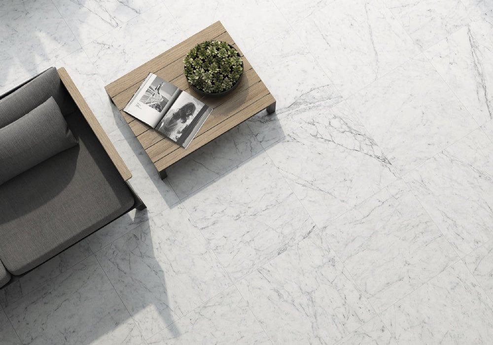 Carrara Marmor Matt 30x60 CM Klinker - Lhådös Kakel - KakelExpress