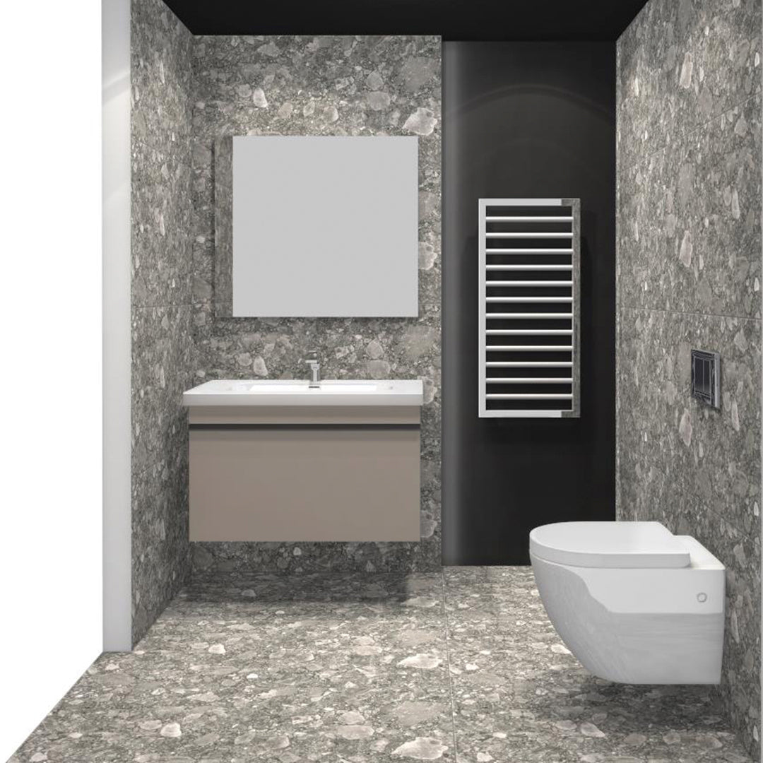 Ceppo Di Gré Dark Grey Matt Rect. 60x60 CM Klinker - Trendi Kakel - KakelExpress