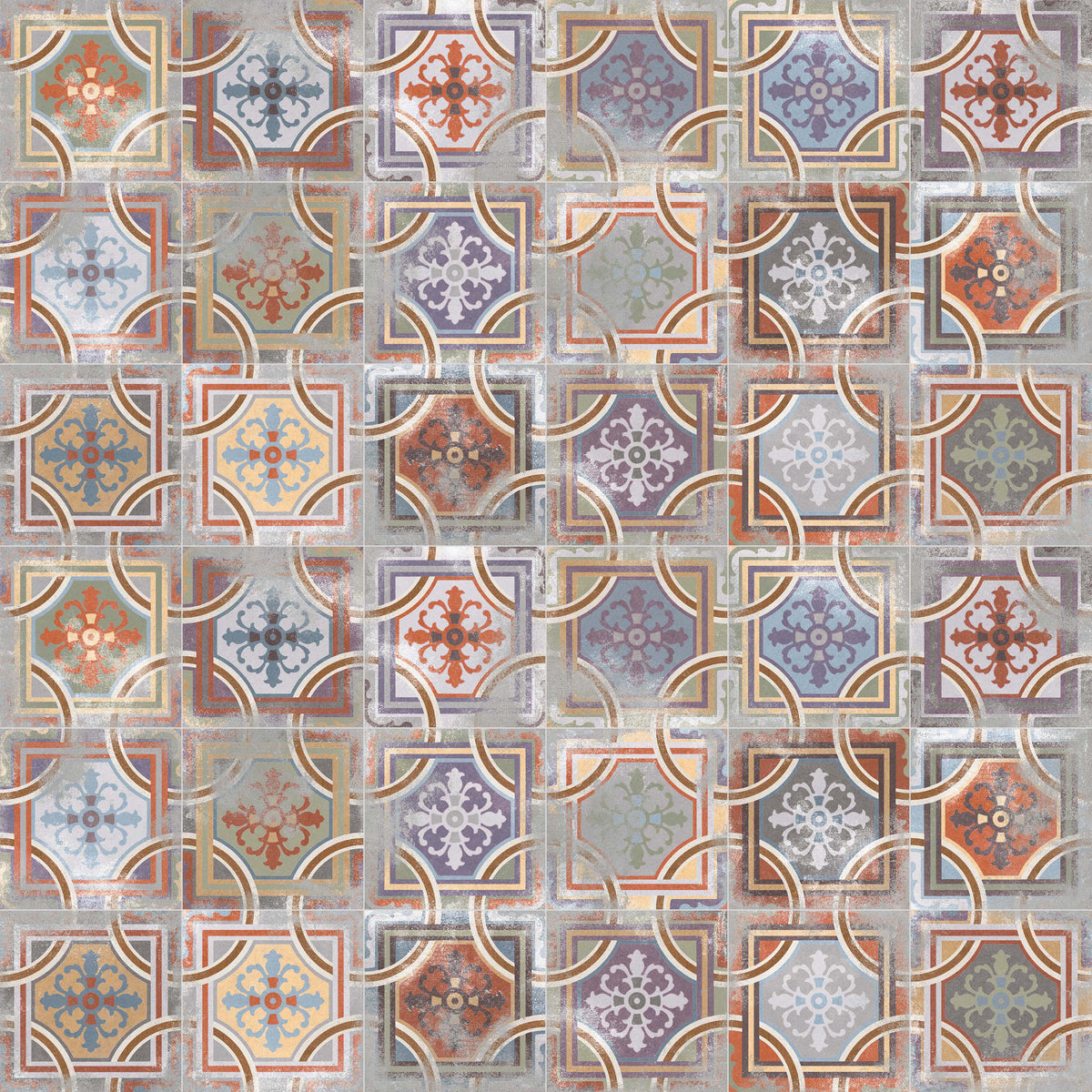 Comillas 20x20 CM Marockanskt mönster - tidlöst - KakelExpress