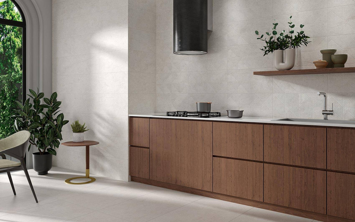 Hudson White Rect. Matt 60x60 CM Klinker - Trendi Kakel - KakelExpress