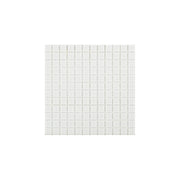 Kristall Vit 23×23 MM Mosaik - tidlöst - KakelExpress