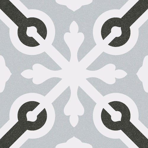 Llagostera Gris 20x20 CM Marockanskt mönster - Vives - KakelExpress