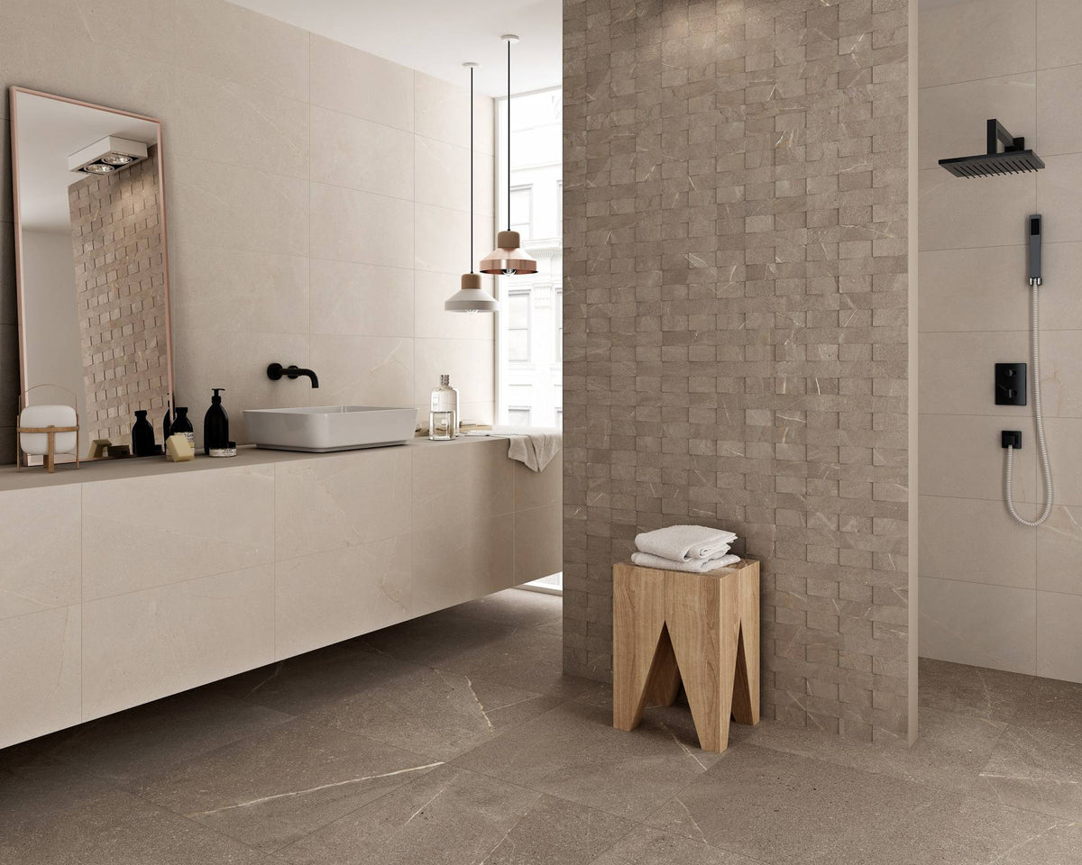 Madison Bone Rect. 60x60 CM Klinker - Colorker - KakelExpress