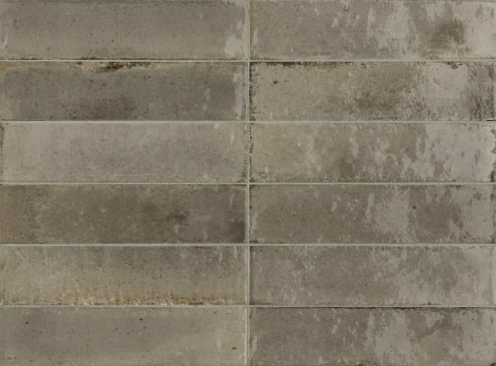 Monza Greige 6x24 CM Klinker - Lhådös Kakel - KakelExpress