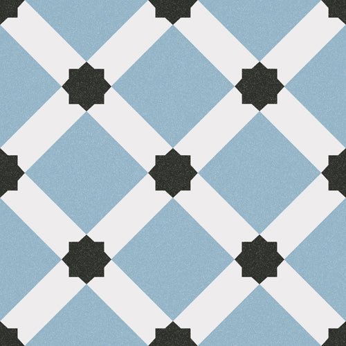 Palau Celeste 20x20 CM Marockanskt mönster - Vives - KakelExpress
