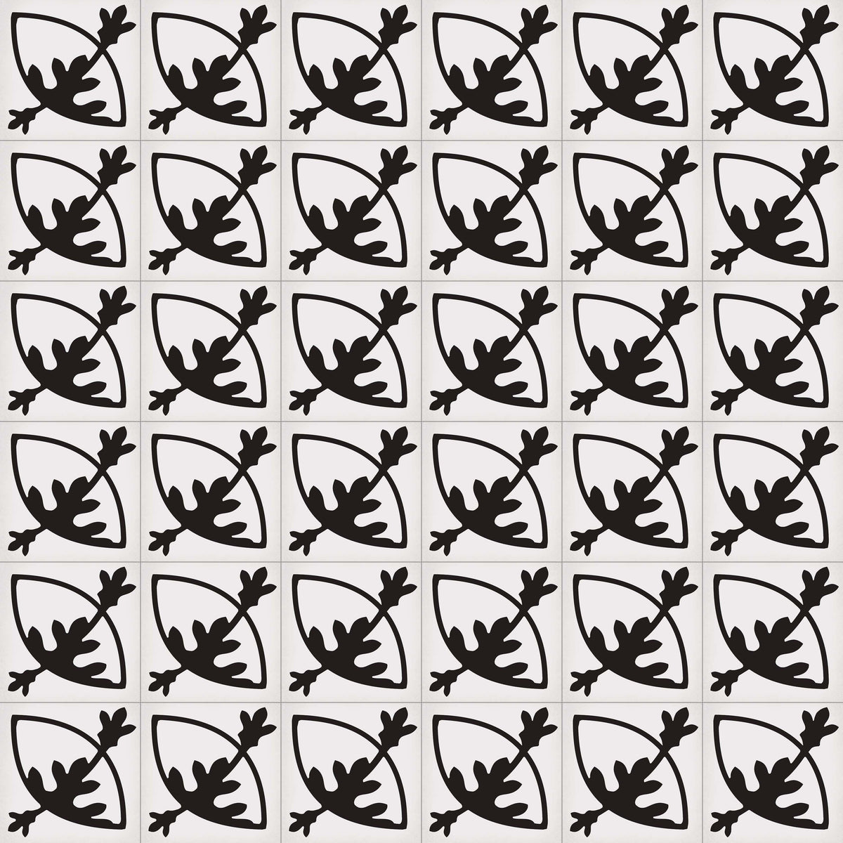 Rotjen Basalto 20x20 CM Marockanskt mönster - Vives - KakelExpress